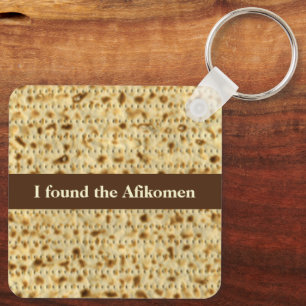 Porte-clés J'ai trouvé le Afikomen matzo Pâque 