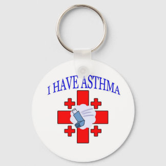 Porte-clés J'ai un porte - clé d'asthme pour les asthmatiques