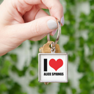 Porte-clés J'aime Alice Springs