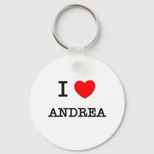 Porte-clés J'aime Andrea