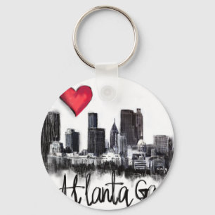 Porte-clés J'aime Atlanta
