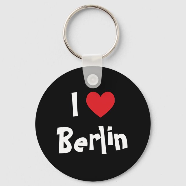 Porte-clés J'aime Berlin (Recto)