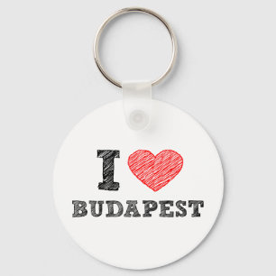 Porte-clés J'aime Budapest