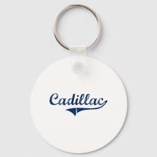 Porte-clés J'aime Cadillac Michigan