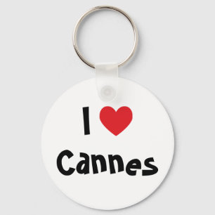 Porte-clés J'aime Cannes