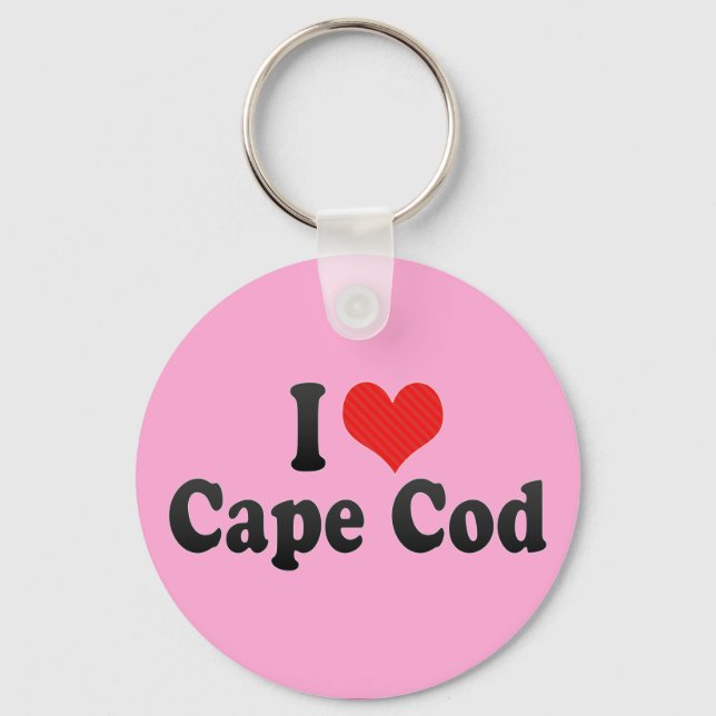 Porte-clés J'Aime Cape Cod (Recto)