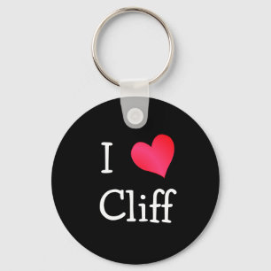 Porte-clés J'aime Cliff