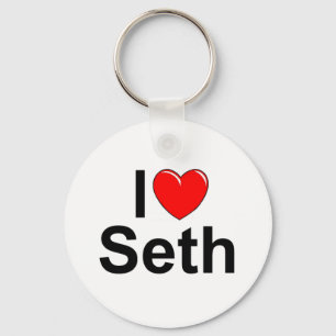 Porte-clés J'aime (coeur) Seth