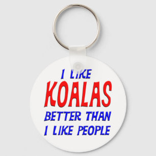 Porte-clés J'aime des koala meilleurs que j'aime le porte -