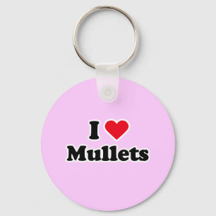 Porte-clés J'aime des mulets