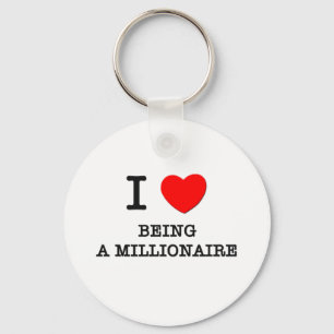Porte-clés J'aime être un millionnaire