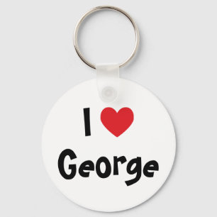 Porte-clés J'aime George