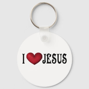 Porte-clés J'aime Jésus Porte - clé