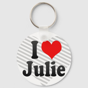 Porte-clés J'aime Julie