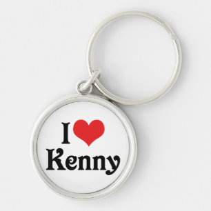 Porte-clés J'aime Kenny