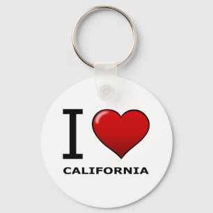 PORTE-CLÉS J'AIME LA CALIFORNIE