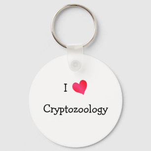 Porte-clés J'aime la cryptozoologie