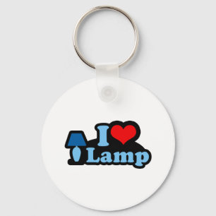 Porte-clés J'aime la lampe