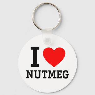 Porte-clés J'Aime La Nutmeg