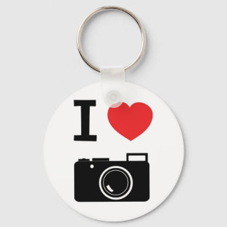 Porte-clés J'aime la photographie