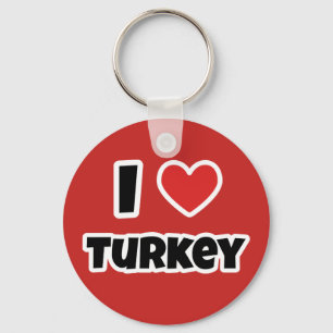 Porte-clés J'aime la Turquie