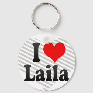 Porte-clés J'aime Laila