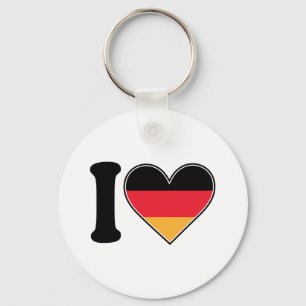 Porte-clés J'aime l'Allemagne