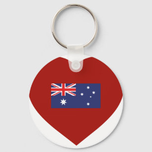 Porte-clés J'aime l'Australie