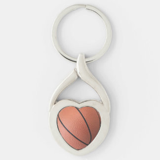 Porte-clés J'aime le basket-ball