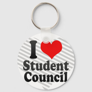 Porte-clés J'aime le Conseil d'étudiant