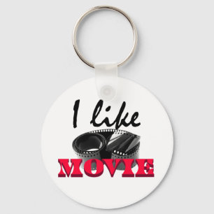 Porte-clés J'aime le film