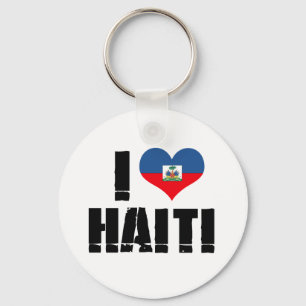 PORTE-CLÉS J'AIME LE HAÏTI