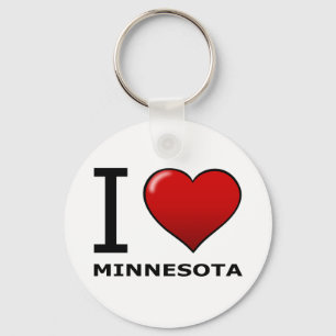 PORTE-CLÉS J'AIME LE MINNESOTA
