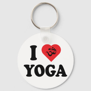 Porte-clés J'aime le yoga