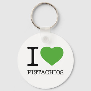 PORTE-CLÉS J'AIME LES PISTACHIOS