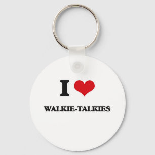 Porte-clés J'Aime Les Walkie-Talkies