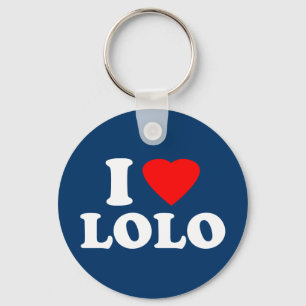 Porte-clés J'aime Lolo