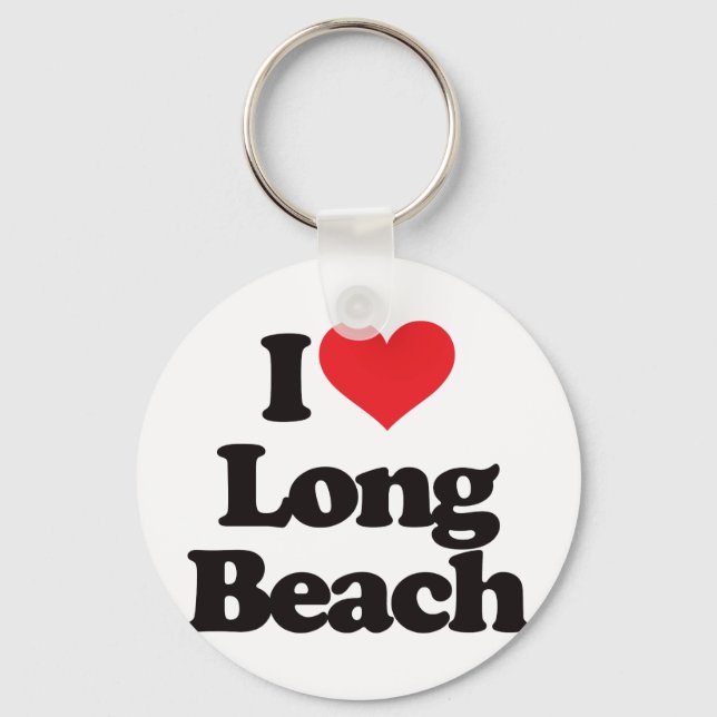 Porte-clés J'Aime Long Beach (Recto)