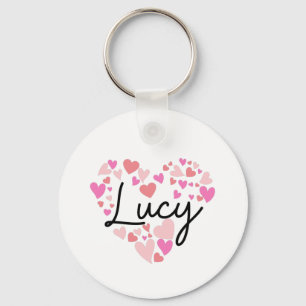 Porte-clés J'aime Lucy