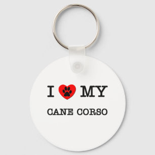 PORTE-CLÉS J'AIME MA CANNE CORSO