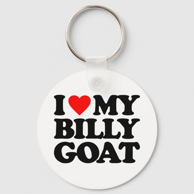 PORTE-CLÉS J'AIME MA CHÈQUE BILLY (Recto)