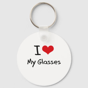 Porte-clés J'Aime Mes Lunettes