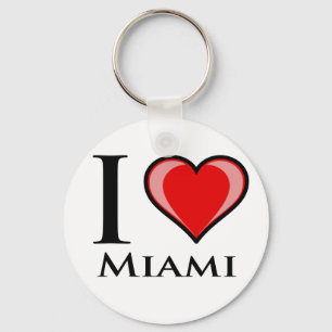 Porte-clés J'aime Miami