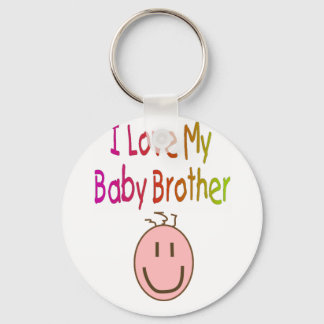 Porte-clés J'aime mon frère-bébé - T-shirt et cadeaux pour en