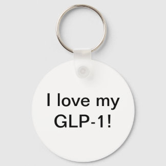 Porte-clés J'aime mon GLP-1