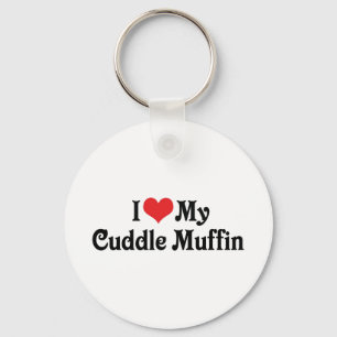 Porte-clés J'Aime Mon Muffin Câlin