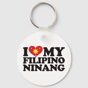 Porte-clés J'Aime Mon Ninang Philippin