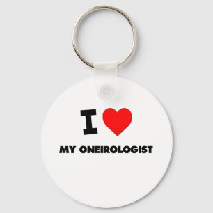 Porte-clés J'aime mon Oneirologist