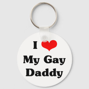 Porte-clés J'aime mon papa gay