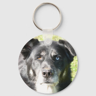 Porte-clés J'aime mon Porte - clé de chien